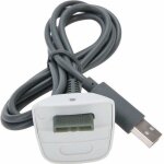 Uslion câble usb chargeur gris pour manette xbox 360 câble de charge de contrôleur sans fil câble de ... Uslion câble usb chargeur gris pour manette xbox 360 câble de charge de contrôleur sans fil câble de ...