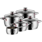 Ustensiles de cuisson - wmf - quality one - 5 pices - inox 18 / 10 - anses cool + - compatible induction ...
