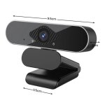 Uverbon webcam usb 2k hd 1080p avec microphone pour visioconfrence enseignement streaming et jeux avec ...