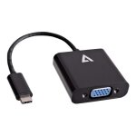 Adaptateur vido - v7 - type c mle usb vers hd - 15 femelle vga - noir - transmetteur de signal vido ...