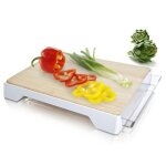 Vacuvin planche � d�couper avec bac � d�chets