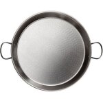 La valenciana - plat à paëlla acier poli 80 cm La valenciana - plat à paëlla acier poli 80 cm