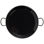 Poêle à paëlla - la valenciana - 30 cm - acier émaillé - compatible induction - poignées céramique Poêle à paëlla - la valenciana - 30 cm - acier émaillé - compatible induction - poignées céramique