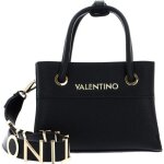 Sac � main - valentino - alexia tote s - noir - 100% polyur�thane - bandouli�re amovible