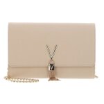 Valentino pochette beige pour femme - divina sa clutch ecru 85247