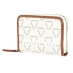 Valentino porte - monnaie beige marron pour femme - liuto zip around wallet ecru / multi 104920 Valentino porte - monnaie beige marron pour femme - liuto zip around wallet ecru / multi 104920