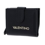 Valentino porte - monnaie noir pour femme - brixton wallet nero 252508