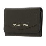 Valentino porte - monnaie vert fonc� pour femme - cinnamon re zip around wallet militare 232404