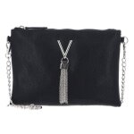 Sac � �paule bandouli�re - valentino - divina clutch - noir - 100% polyur�thane - 255 x 18 x 1 cm