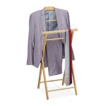 Relaxdays valet de chambre bambou pliable salle de bain hommes et femmes chevalet vêtement hlp 110x47x38 ... Relaxdays valet de chambre bambou pliable salle de bain hommes et femmes chevalet vêtement hlp 110x47x38 ...