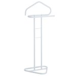 Valet de chambre valet de nuit camilo chevalet de nuit avec cintre pour veste et portant pour pantalons ...