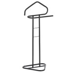 Valet de chambre valet de nuit camilo chevalet de nuit avec cintre pour veste et portant pour pantalons ...