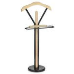 Valet de chambre matteo chevalet de nuit portant pour v�tements structure en m�tal et en bois laqu� couleur ...