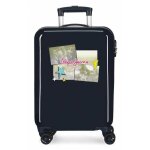 Valise cabine - pepe jeans - valise femme estela - 55 x 40 x 20 cm - bleu marine