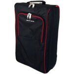 Valise cabine pierre cardin noir et rouge