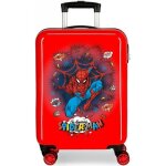Valise enfant - marvel - valise cabine spiderman pop - 55 x 38 x 20 cm - rouge