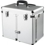 Valise de coiffure - sibel - windows - aluminium - sur roulettes - poign�e t�lescopique