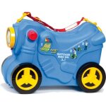 Valise pour enfants - molto - smiler - coque rigide - roller - bleu