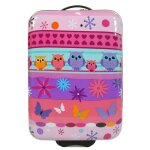 Valise enfant - olivia - 50 cm - polycarbonate - 2 roulettes silencieuses - cadeau surprise