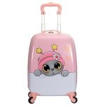Valise enfant - snowball - kids rose - 51 cm - rigide - 4 roues - 27 litres + + cadeau surprise