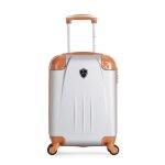 Valise cabine abs henry - e 4 roues 50 cm - gris - gentleman farmer 50x33x21cm