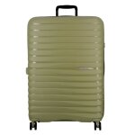 Valise jump xwave 4 roulettes trolley 76 cm avec soufflet dextension olive