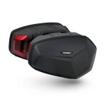 Valises lat�rales hardshell shad 15l - noir / rouge - tu