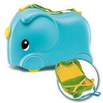 Valise molt� smiler + accessoires - bleu