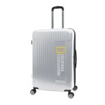 Valise rigide - national geographic - canyon - silver - 77 cm - 95 litres