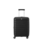 Valise rigide - roncato - butterfly trolley cabine - noir - 40 * 20 / 25 * 55 cm - 4 roulettes silencieuses ...