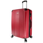 Valise rigide vida vr610b - rouge - grand - 4 roulettes - doubles roues - cadenas tsa Valise rigide vida vr610b - rouge - grand - 4 roulettes - doubles roues - cadenas tsa
