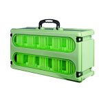 Valise de transport pour oiseaux complte avec 10 cages secondino 2gr