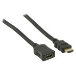 Cble hdmi avec ethernet haute vitesse - valueline - vgvp34090b30 - 3m - noir
