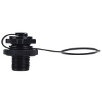 Valve gonflable - shipenophy - 2 pièces - pvc - noir - universel Valve gonflable - shipenophy - 2 pièces - pvc - noir - universel