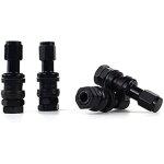 Valve pneu - omp - aluminium noir - 4 units - pice de rechange - compatibilit vrifie