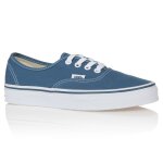 Basket - ball - vans - ua authentic - bleu et blanc - tige en toile