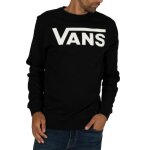 Sweat - shirt - vans - classic - noir - manches longues - col arrondi