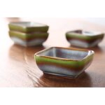 Vancasso vaisselle 4 pcs s�rie stern - ll - 4fd assiette carr� service de table rouge - 9. 5 * 9. 5 * ...