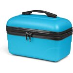 Vanity rigide kinston ? (abs) - bleu - grande capacit l 30 x h 17 x p 18 cm