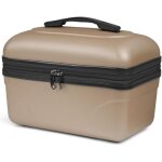 Vanity rigide kinston ? (abs) - champagne - grande capacit l 345 x h 20 x p 21 cm