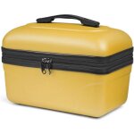 Vanity rigide kinston ? (abs) - jaune - grande capacit l 345 x h 20 x p 21 cm