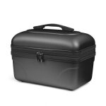 Vanity rigide kinston ? (abs) - noir - grande capacit l 345 x h 20 x p 21 cm