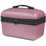 Vanity rigide kinston ? (abs) - rose - grande capacit l 345 x h 20 x p 21 cm