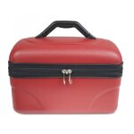 Vanity rigide kinston ? (abs) - rouge - grande capacit l 345 x h 20 x p 21 cm
