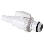 Vanne darr�t 1 - 4 de tour + embout cannel� � 32 - 38 mm - gre - 621702