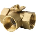Vanne m�langeuse 3 voies - siemens - f 3 - 4 - corps en laiton - temp�rature maxi 120 �c - pn40