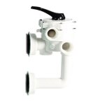 Vanne multivoies pour filtre � sable de piscine - pentair water - triton - 11 / 2 - blanc