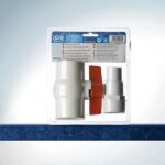 Vanne quart de tour � boule - gre - pour tuyaux piscines - diam�tre 38 / 32 mm