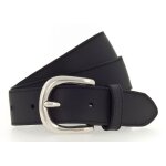 Vanzetti ceinture noir en cuir pour femme - 30mm leather belt 235984