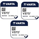 Varta 3 piles oxyde argent v377 sr626sw sr66 377 155v ( accessoire alimentation ) -